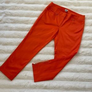 Cache Orange Ankle Pants